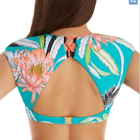 Trina Turk Shangri-La Floral Bikini Two Piece Size - Picture 5 of 13